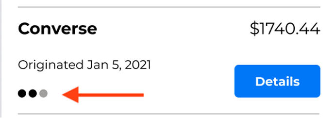 After: Numbered progress indicators with clear step numbers